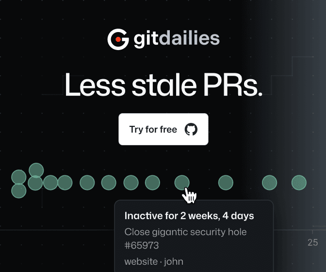 Gitdailies — Less stale PRs